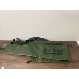 Green Nylon Gun Boat Carry Bag with Shoulder Strap