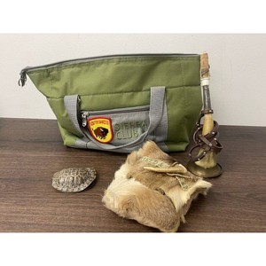 Green Nylon Sierra Club Tote with Hunting Accessories 4 Pc