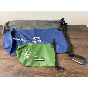 Trout Unlimited Waterproof Roll-Top Dry Bags Set of 3