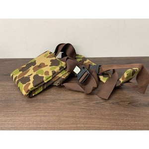 Navy Camo Fabric Sport Backer Portable Back Support Seat