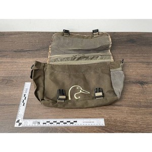 Olive Mesh Nylon Duck Hunting Shell Pouch with Belt Clips