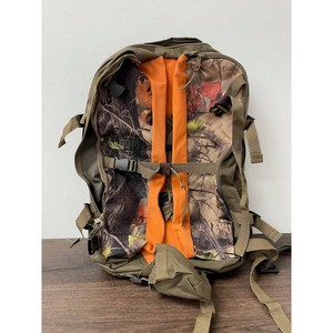 Guide Gear Camo Polyester Hunting Backpack with Orange Panel