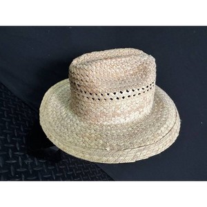 Natural Straw Woven Hat by Hernandez Gro. � Wide Brim, Mexican Style