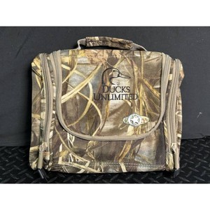 Ducks Unlimited Camo Nylon Hunting Bag with Pouches
