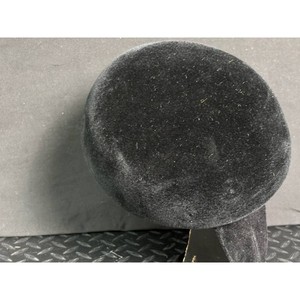 Black Velvet Opera Box Top Hat Case - Italian Made