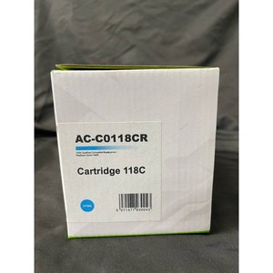 Cyan Toner Cartridge AC-C0118CR Compatible Canon 118C