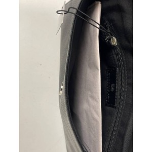 Black Pebbled Leather Clutch Wallet with Stud Trim