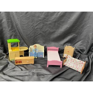 Little Tikes Dollhouse Furniture Set with Doll