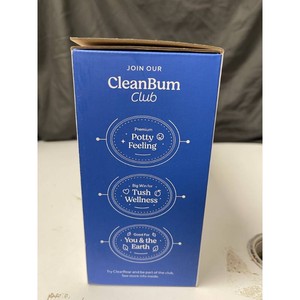 ClearRear White Plastic Bidet Attachment Kit with Hardware