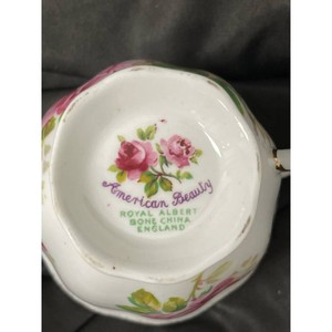 Lefton China White Porcelain Teacup and Saucer Floral Gold Trim