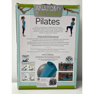 Anatomy of Fitness Pilates Book DVD Accessories Set