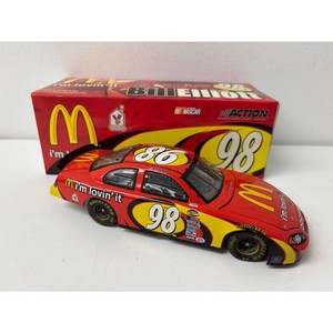 Red Die-Cast NASCAR Stock Car #98 McDonalds 124 Scale