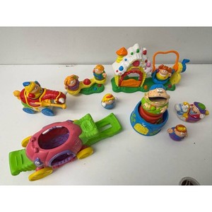 Playskool Weebles Storybook World Plastic Playset Lot 10 Pieces