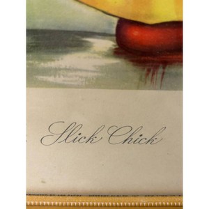 Charlotte Byi Framed Print Slick Chick 18 x 14 in
