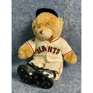 Build-A-Bear Workshop Baseball Teddy Bear Plush Toy � Giants Uniform & Cleats