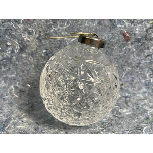 Waterford Crystal Clear Ornament - Times Square Collection Bauble w Box