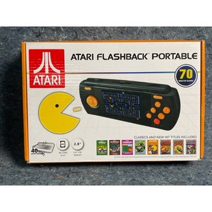 Atari Flashback Portable Game Console � Black, 70 Built-in Games & Accessories