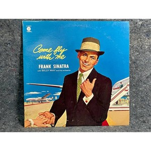 Frank Sinatra Blue Vinyl LP Come Fly with Me SM-500920