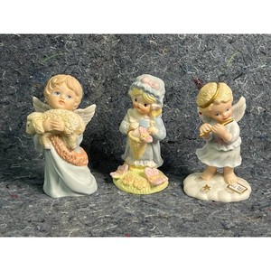 Bronson Collectibles Porcelain Angel Figurine Set of 3