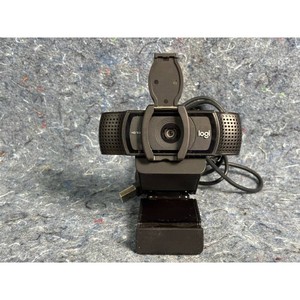 Logitech Black USB HD 1080p Webcam with Clip Mount