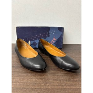 Black Leather Ballet Flats with Box Size 9.5