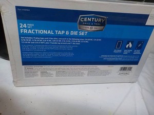Century 24 pc Fractional Tap and Die Set