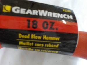 GearWrench 18oz Dead Blow Hammer