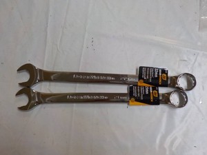 GearWrench 21 mm and 22 mm Long Pattern Combination Wrenches