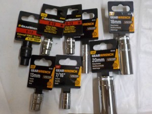 GearWrench Sockets- all size pictured