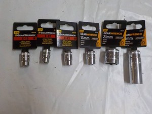 GearWrench Sockets- all size pictured