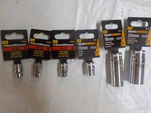 GearWrench Sockets- all size pictured