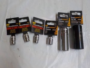 GearWrench Sockets- all size pictured