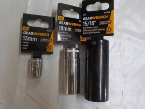 GearWrench Sockets- all size pictured