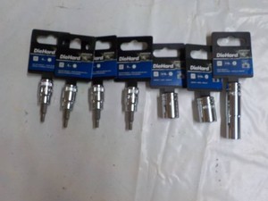 DieHard Sockets - all sizes shown