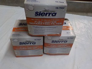 3 Sierra FuelWater Separating Fillers