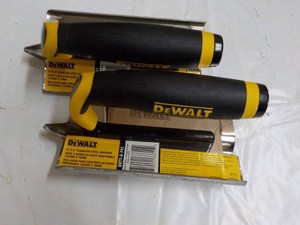 2 DeWalt 6 x 3 Stainless Steel Groover