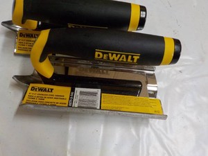 2 DeWalt 6 x 3 Stainless Steel Groover