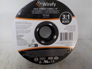 Wirefy 50 Feet Heat Shrink 14 Tubing