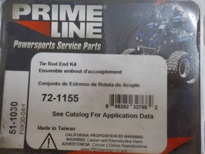 12 Primeline Tie Rod End Kits