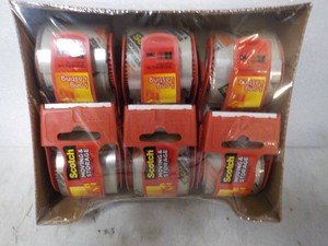 6 rolls Scotch 2 x 800 Long Lasting Moving and Storage Tape