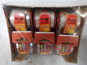 6 rolls Scotch 2 x 800 Long Lasting Moving and Storage Tape