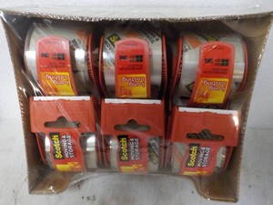 6 rolls Scotch 2 x 800 Long Lasting Moving and Storage Tape