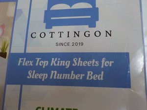 Flex Top King Sheets for Sleep Number Bed