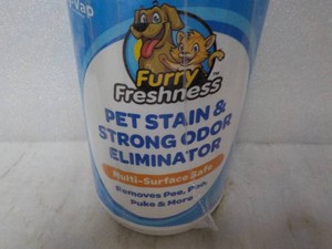 Furry Freshness Pet Stain and Strong Odor Elimination in a Spray Bottle