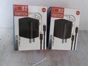 2 USB Type C AC Adapters