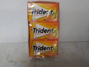 12 Trident 14 stick packs Tropical Twist Sugar Free Gum