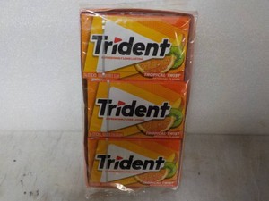 12 Trident 14 stick packs Tropical Twist Sugar Free Gum