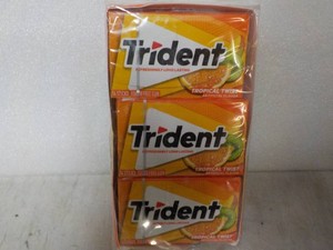 12 Trident 14 stick packs Tropical Twist Sugar Free Gum