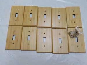 10 Wood Light Plates