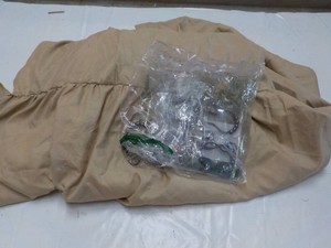 Full Size Bed Skirt and Shower Rings